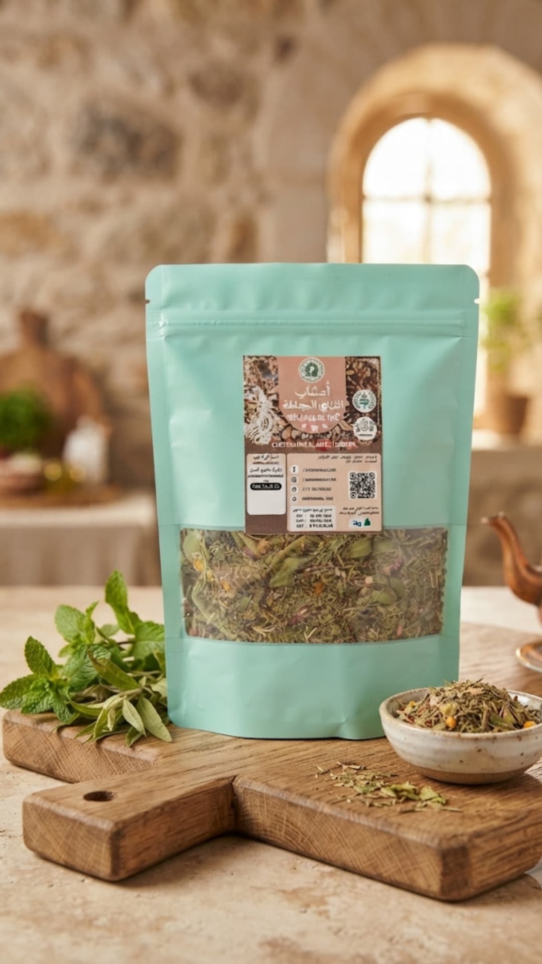 Sachet de Plantes Séchées pour Infusion